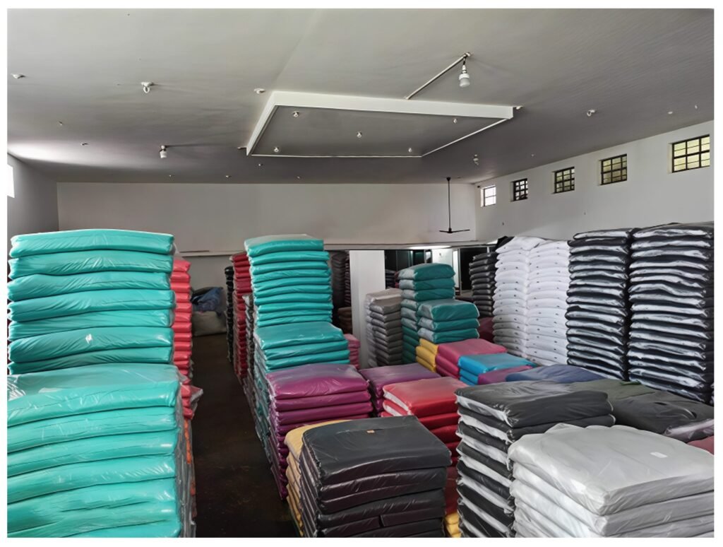 fabrics section