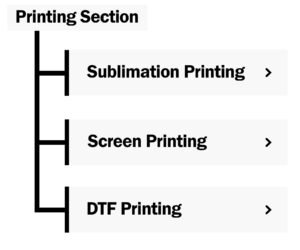 printing section black